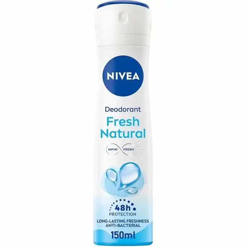 اسپری دئودورانت زنانه نیوآ مدل Fresh Natural